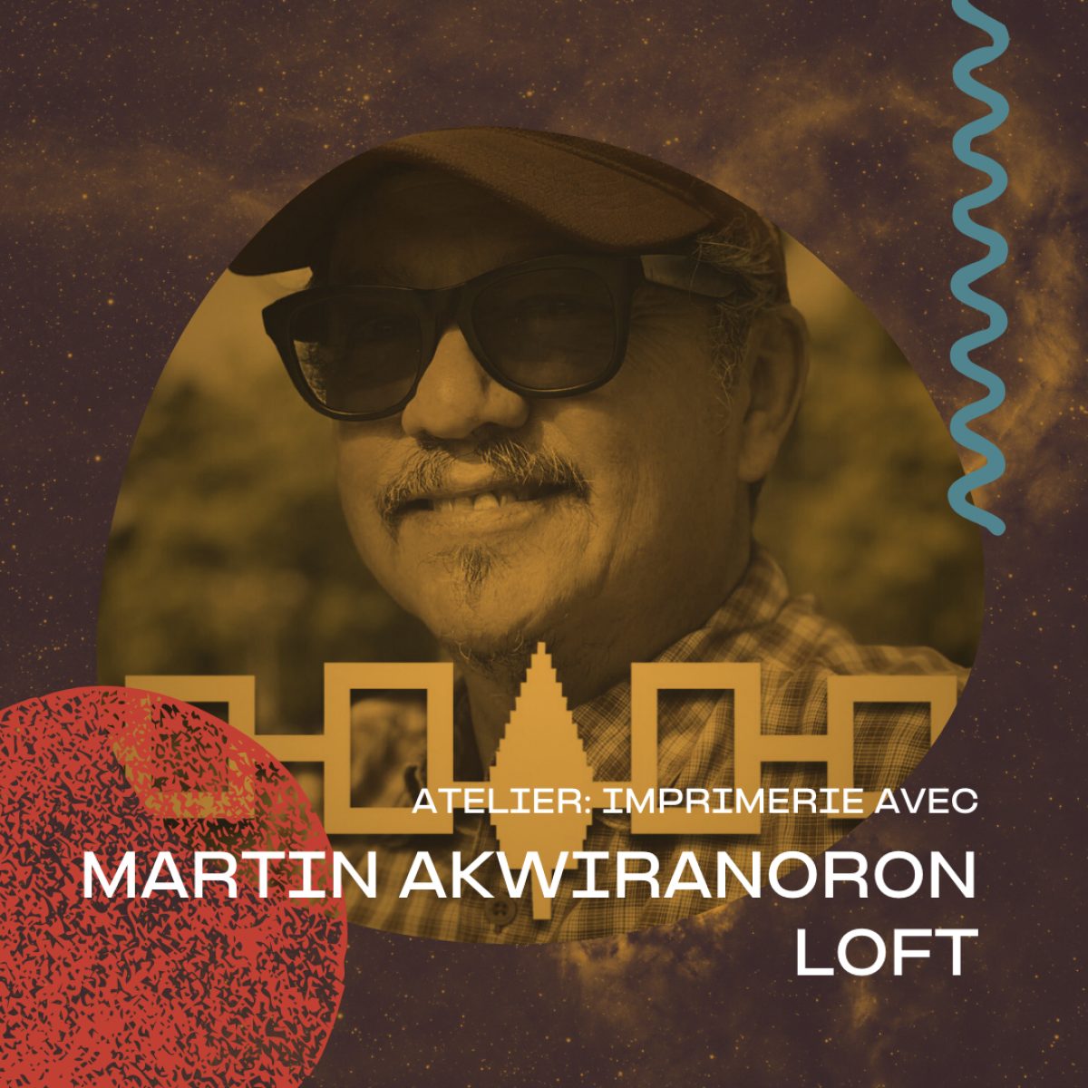 ATELIER: IMPRIMERIE AVEC MARTIN AKWIRANORON LOFT