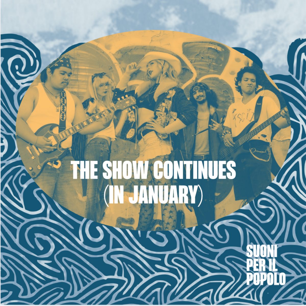 Dirty Cheetah, Caro D. + The Show Continues (In January)