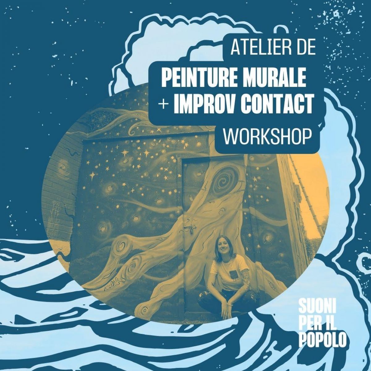 Mural Workshop + Improv Contact Workshop